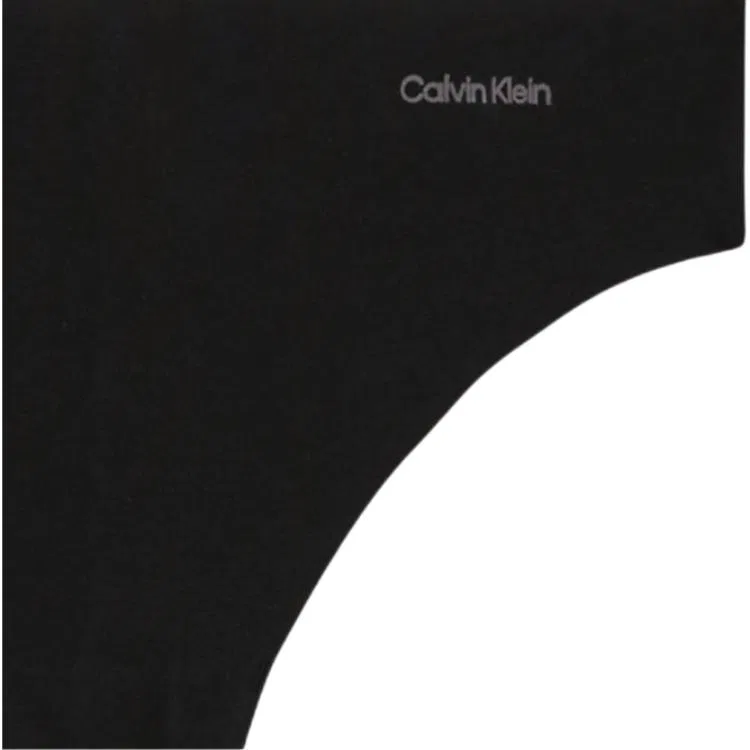 Женские трусы-слипы с заниженной посадкой, комплект из 3 штук, Calvin Klein, 3 Pack (Pink+White+Black) — фото 2