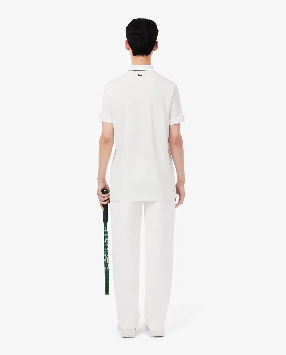 Спортивные брюки Lacoste Heritage, мужские, прямой крой, белый — фото 2