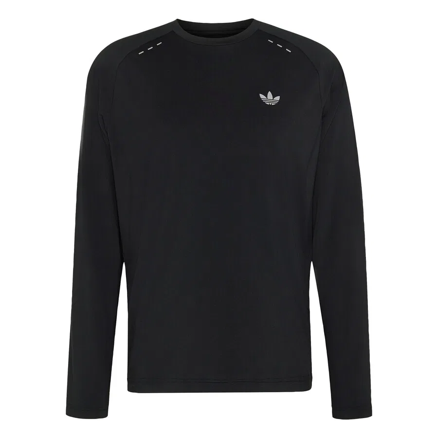 Футболка ADIDAS ORIGINALS 'ESSENTIALS' черного цвета