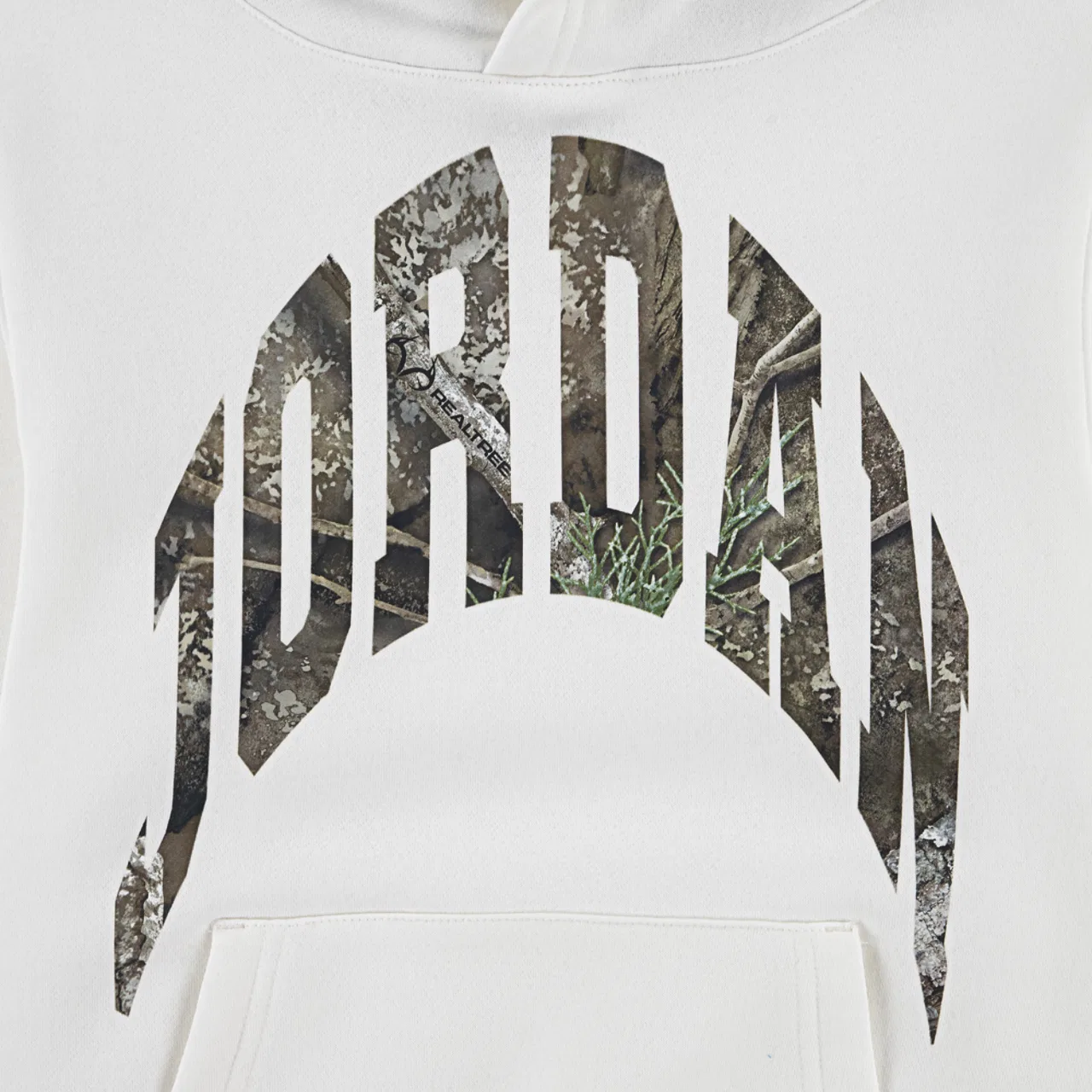 Худи для мальчиков MVP Realtree Arch Pullover Jordan, цвет Green/Sail — фото 3