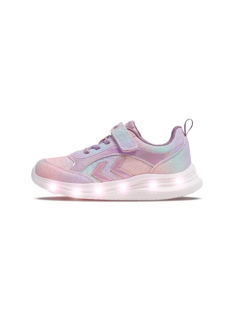 Кроссовки Hummel 'Glow' в розовом и пастельно-розовом цветах