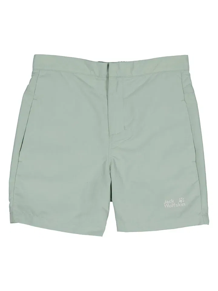 Шорты функциональные Sun Jack Wolfskin, мятный