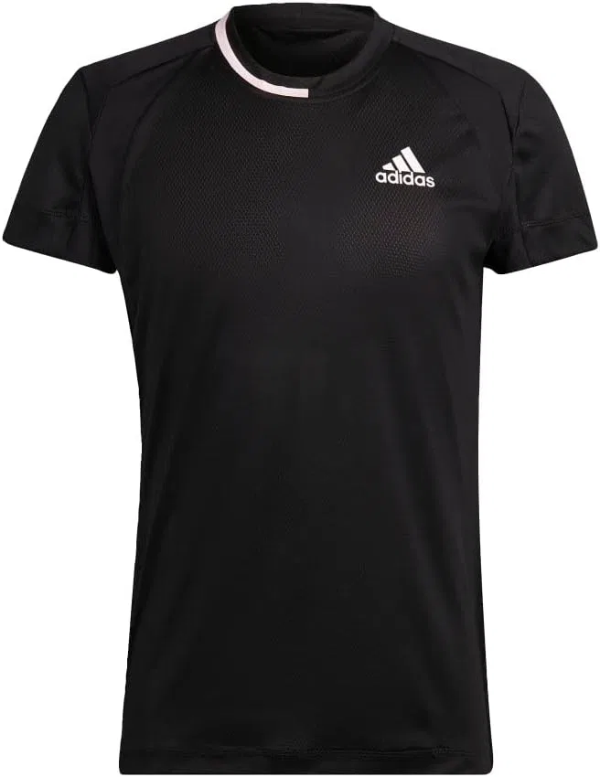 Мужская теннисная футболка Tennis U.S. Series adidas, Black