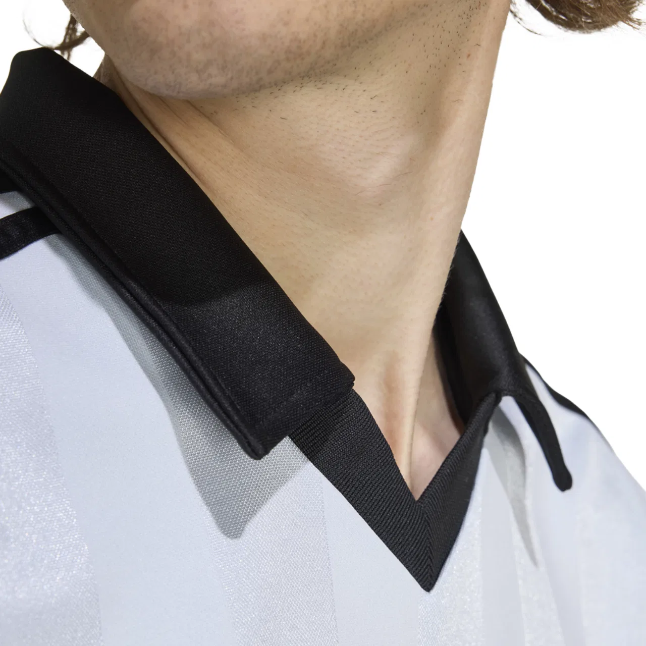 Мужская джерси Archive Collar Engineered Adidas, черный/синий — фото 4