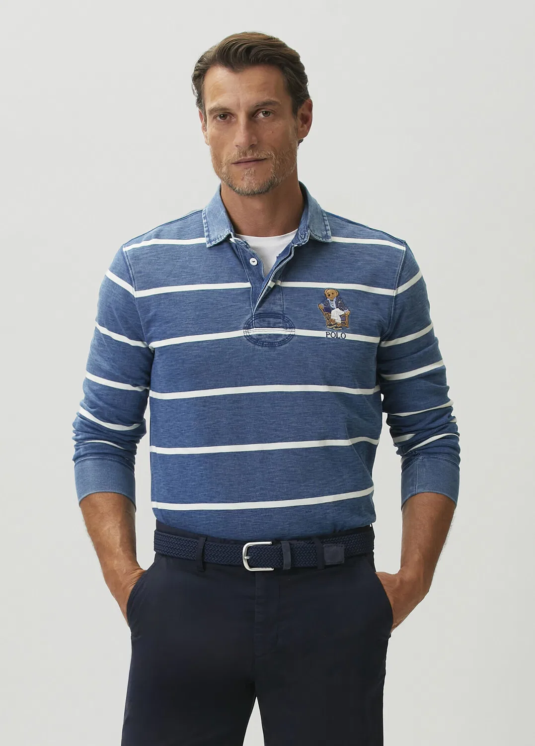 Свитшот поло Regular Fit Polo Ralph Lauren, navy