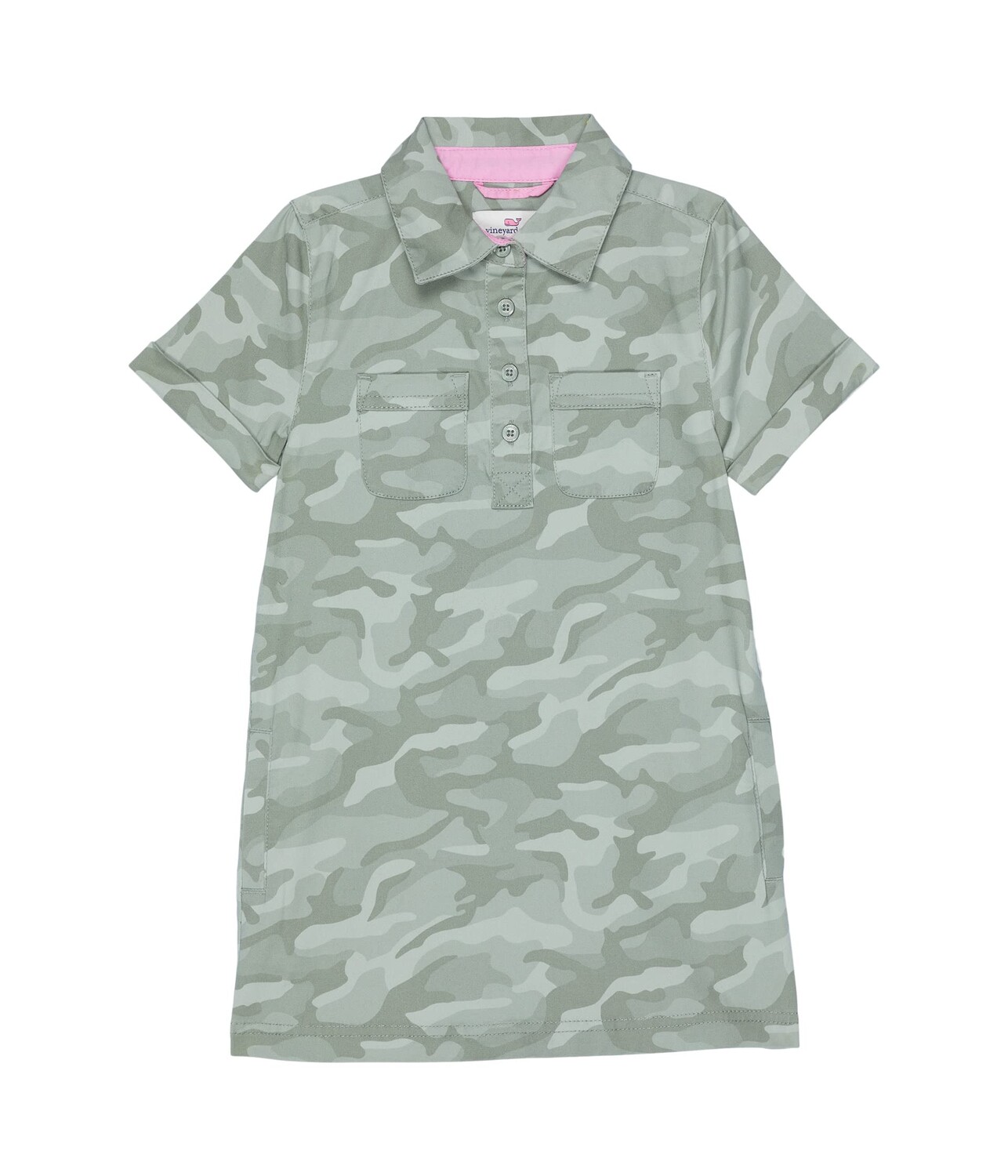 

Платье Vineyard Vines Kids, Camo Utility Dress