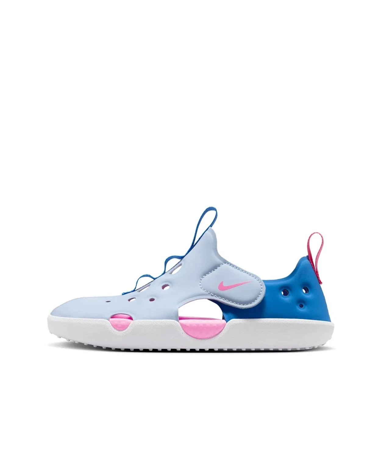 Детские сандалии с закрытым носком Sunray Protect 4 NIKE, Clear Blue