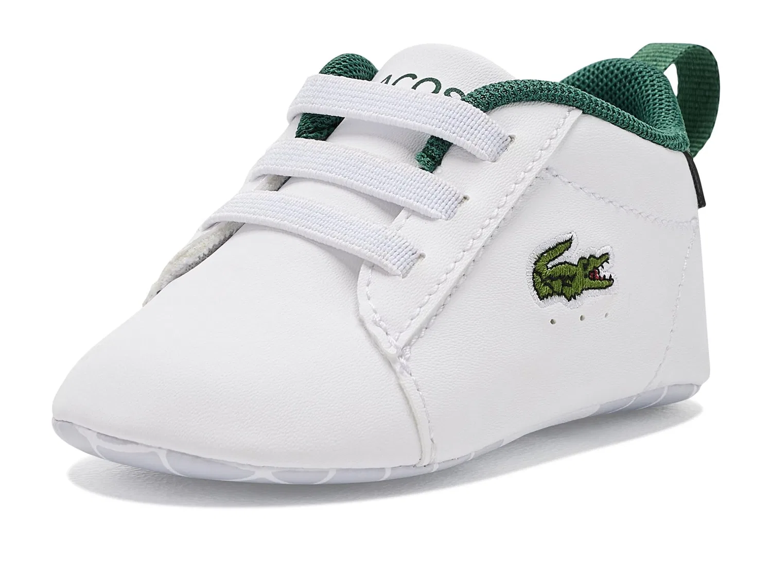 Кроссовки Carnaby Set (для младенцев/малышей) Lacoste Kids, White/Dark Green
