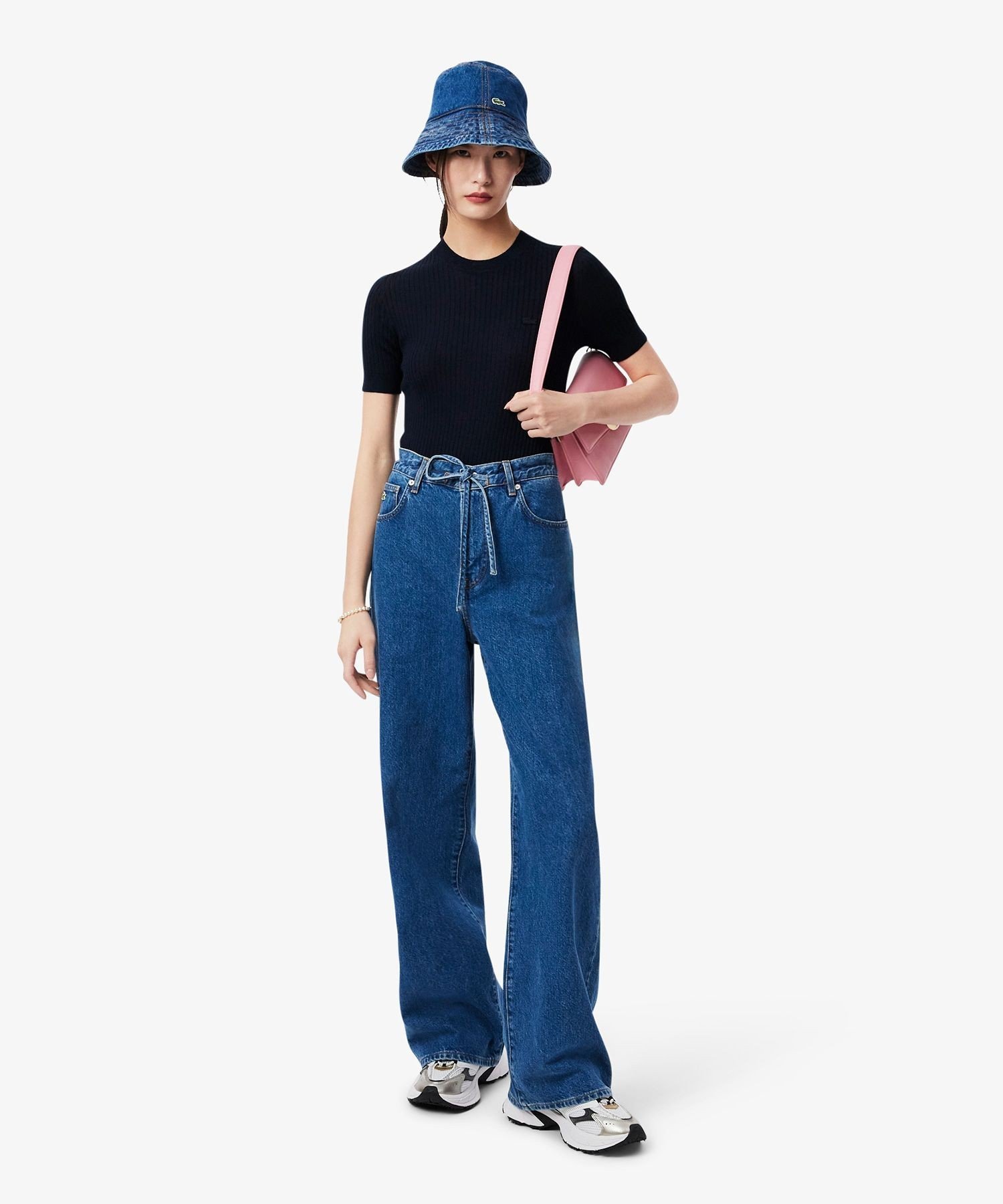 Свитер LACOSTE вязаный, Navy — фото 4