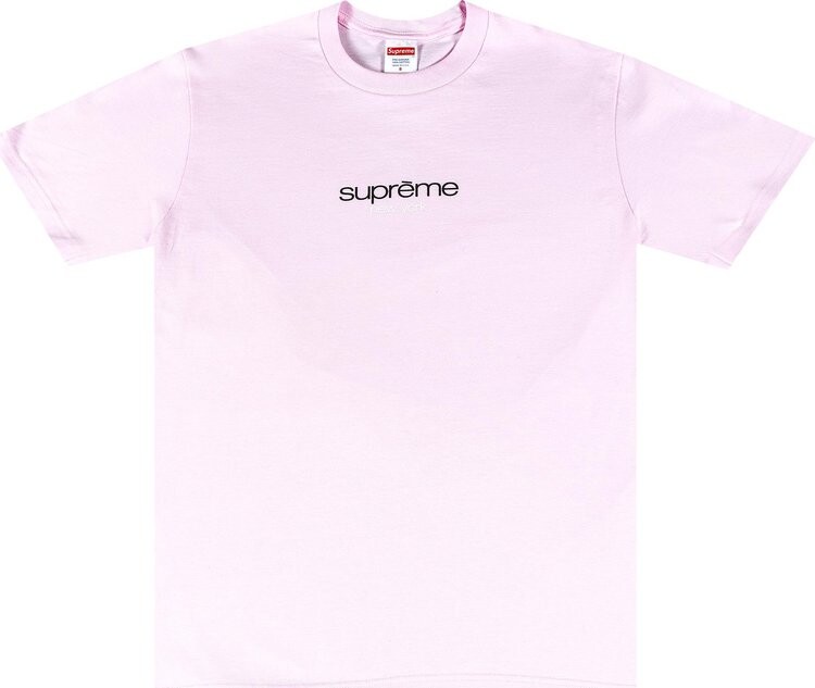 

Футболка Supreme Classic Logo Tee 'Light Pink', розовый