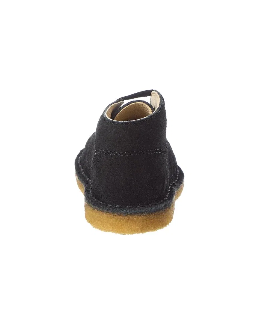 Детские ботинки для девочек на шнуровке из замши Naturino Milky Suede Boot, черный — фото 3