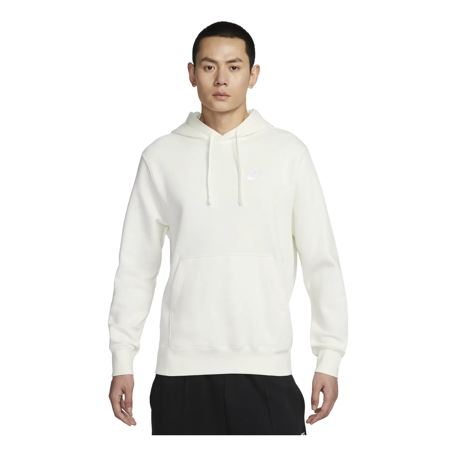 Мужское худи Sportswear Club Fleece Hoodie 'Sail White' Nike, Sail White