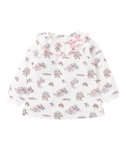 Детский комплект для девочек с длинным рукавомMash Top & Pants moimoln, Pink — фото 3