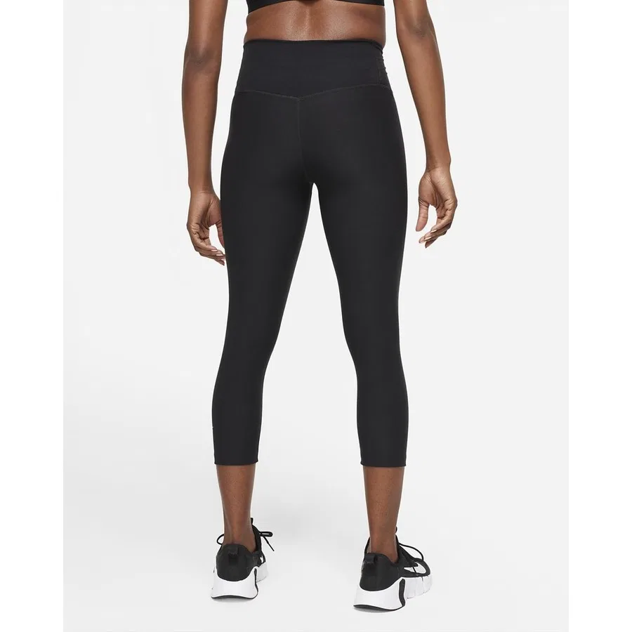 Спортивные леггинсы с высокой посадкой Power Sculpt Nike, XS, Черный — фото 2