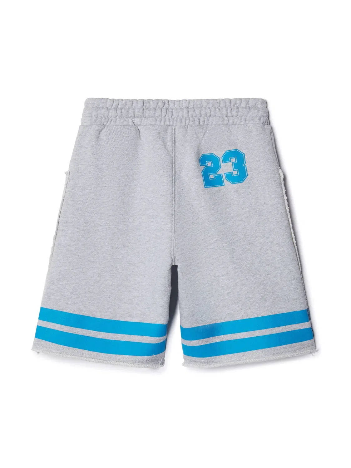 Шорты из хлопка Team 23 OFF-WHITE, серый — фото 3