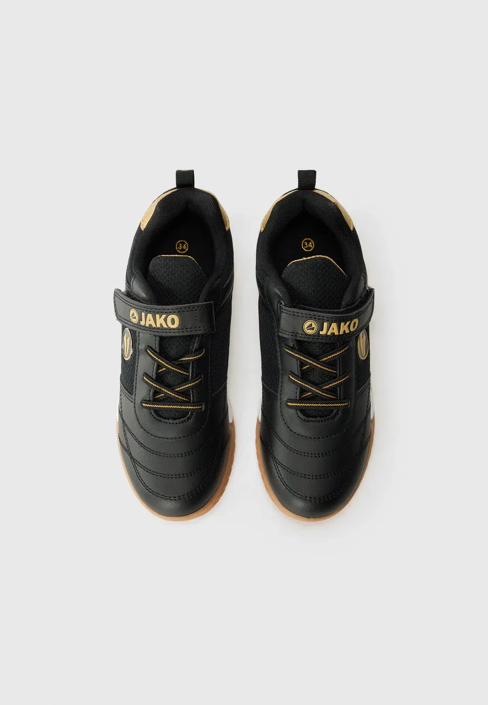 Унисекс гандбольные кроссовки Winger Jako, Jet Black/Rich Gold-Coloured — фото 4