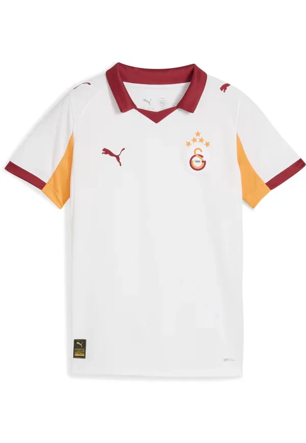 Футболка дышащая Galatasaray sk 25/26 Auswartstrikot Puma White, белый/оранжевый