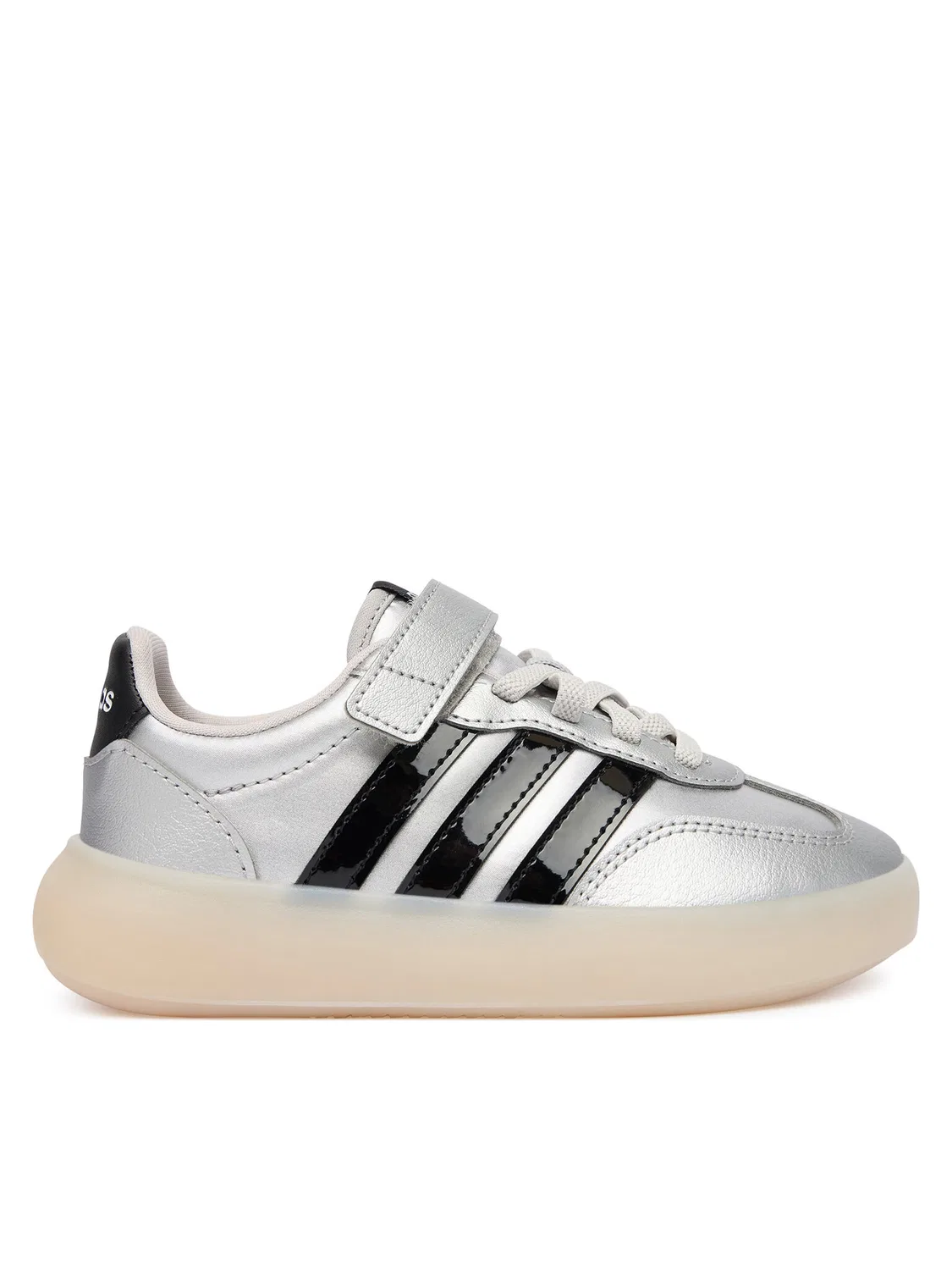 Кроссовки для девочки Barreda Decode Adidas, серебристый