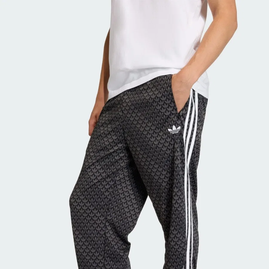 Спортивные брюки с принтом Firebird Loose Monogram adidas, Зеленый — фото 4