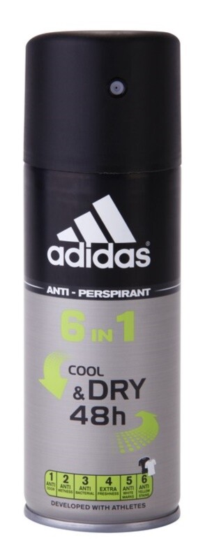 

Дезодорант Adidas Cool & Dry 6 in 1, 150 мл