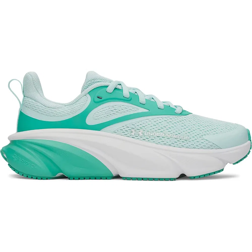 Детские кроссовки Charged+ Rogue 6 для бега для малышей Under Armour, Mint/Green/Silver — фото 2