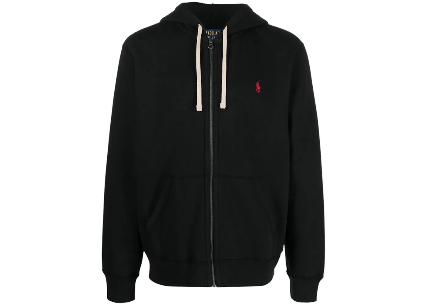 Мужская худи на молнии с флисом Hoodie Polo Ralph Lauren, Black
