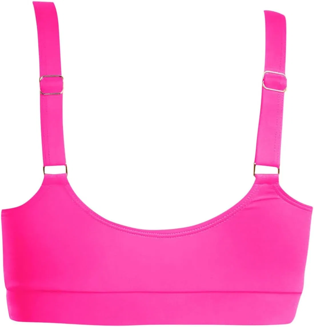 Женский танкини-топ с твист-фронтом Generic, Hot Pink — фото 3