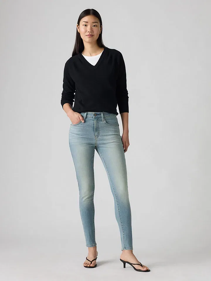 Женские джинсы скинни Levi's, Light Blue