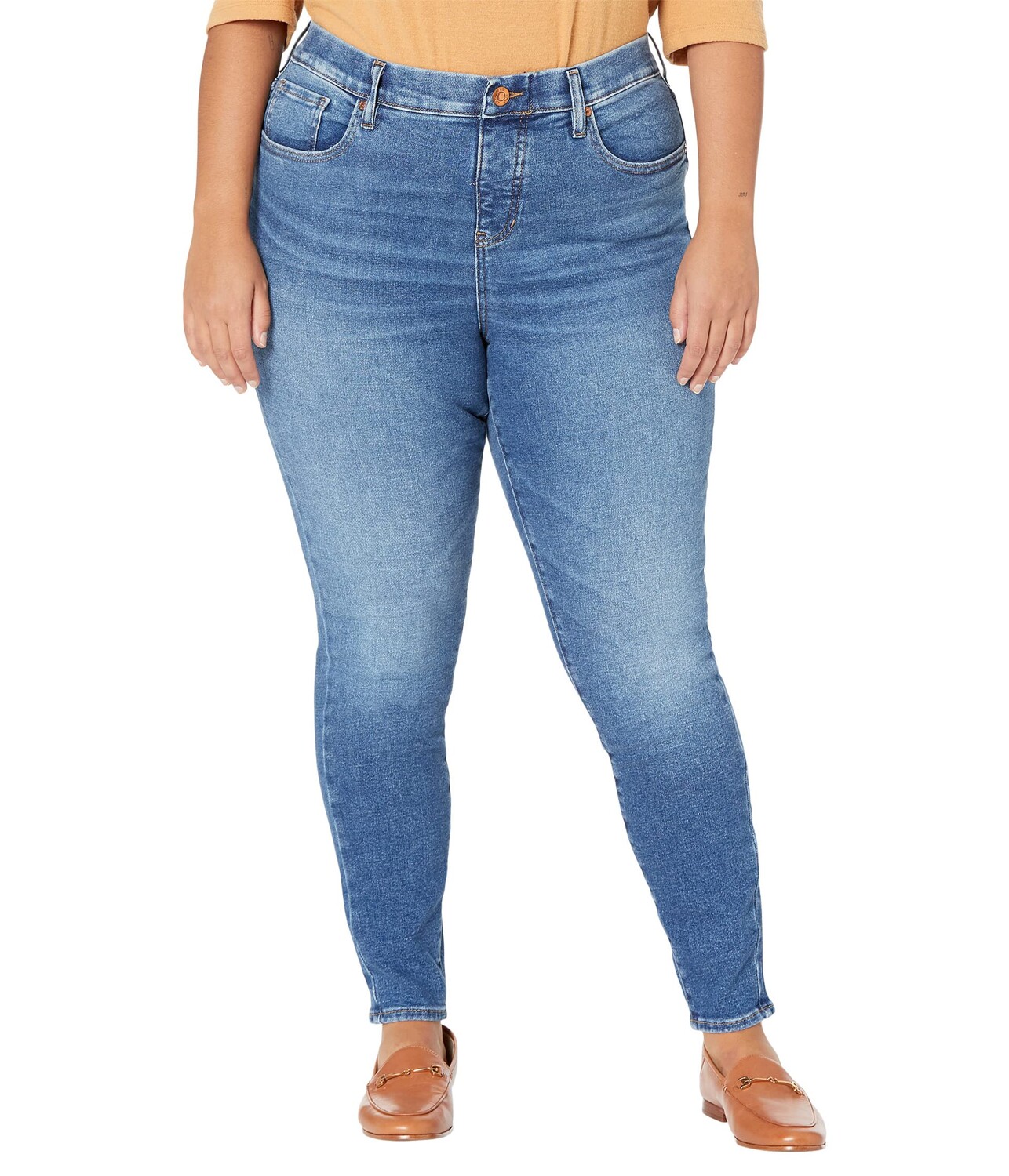 

Джинсы Jag Jeans, Plus Size Valentina High-Rise Skinny Jeans