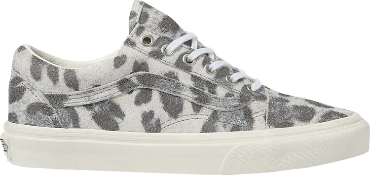 

Кеды Vans Old Skool Hairy Suede - Leopard, серый