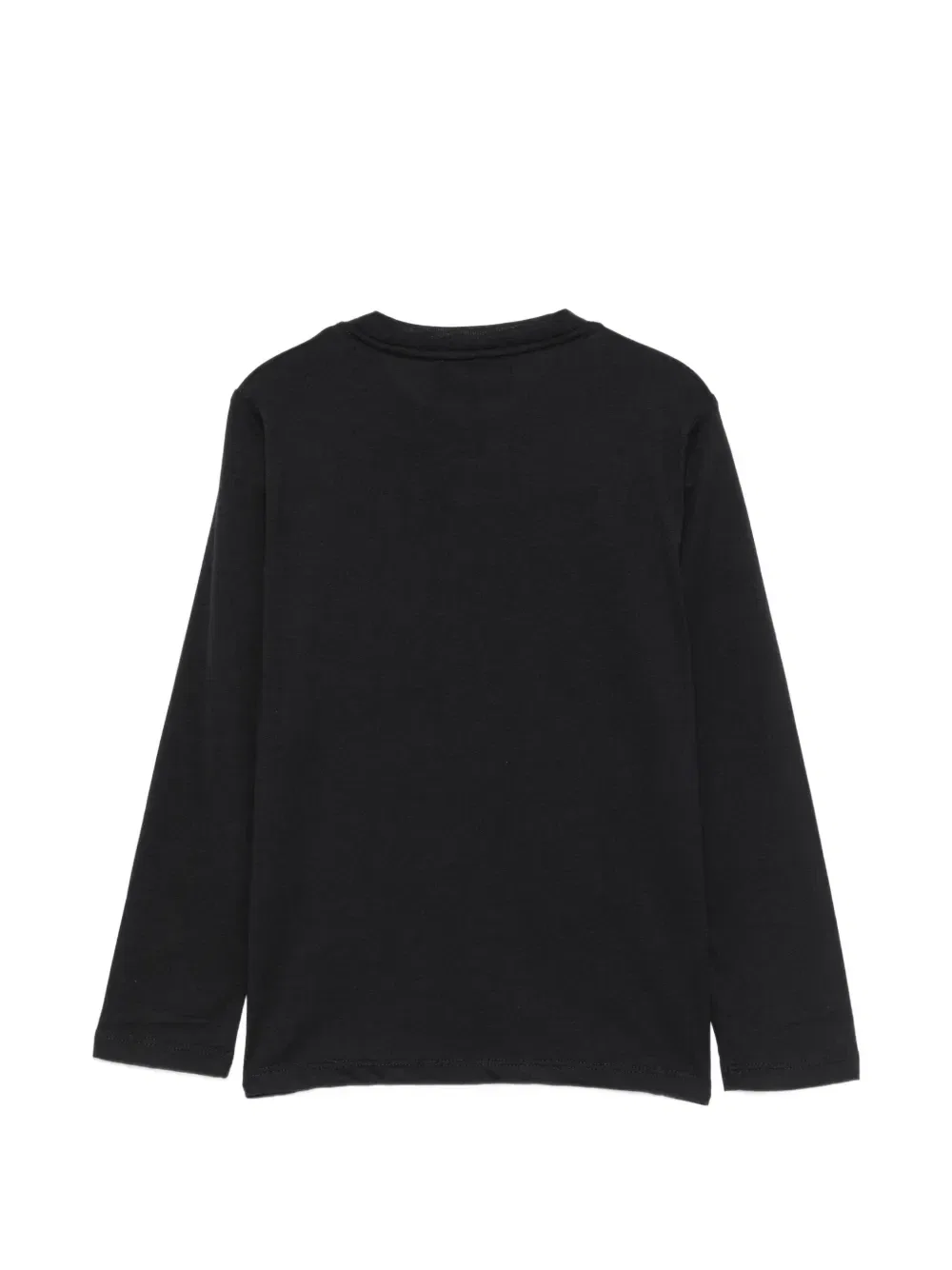 Футболка с длинным рукавом и логотипом Emporio Armani Kids, синий — фото 2