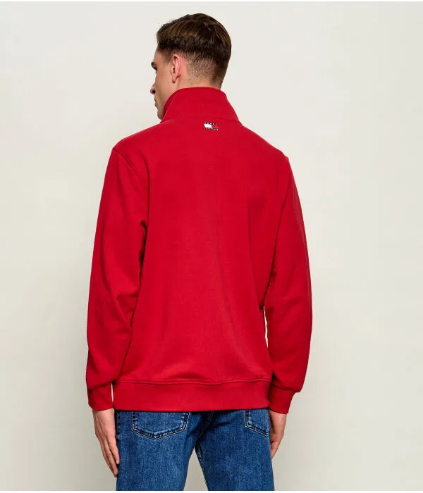 Мужская флисовая кофта Tommy Hilfiger x Cadillac Formula 1 Team, Цвет Rosso — фото 3