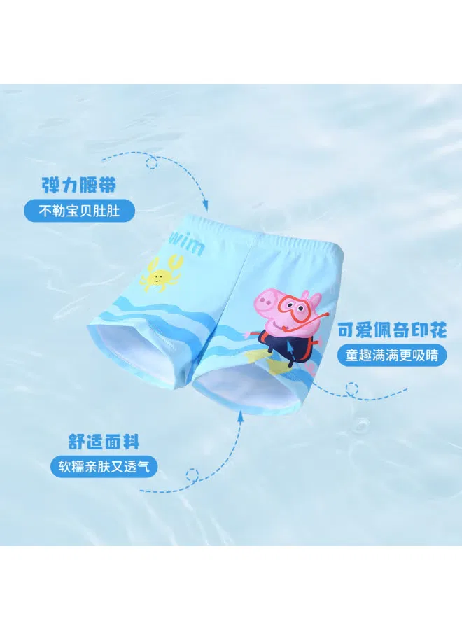 Шорты для плавания дышащие для мальчиков Peppa Pig, синий — фото 3