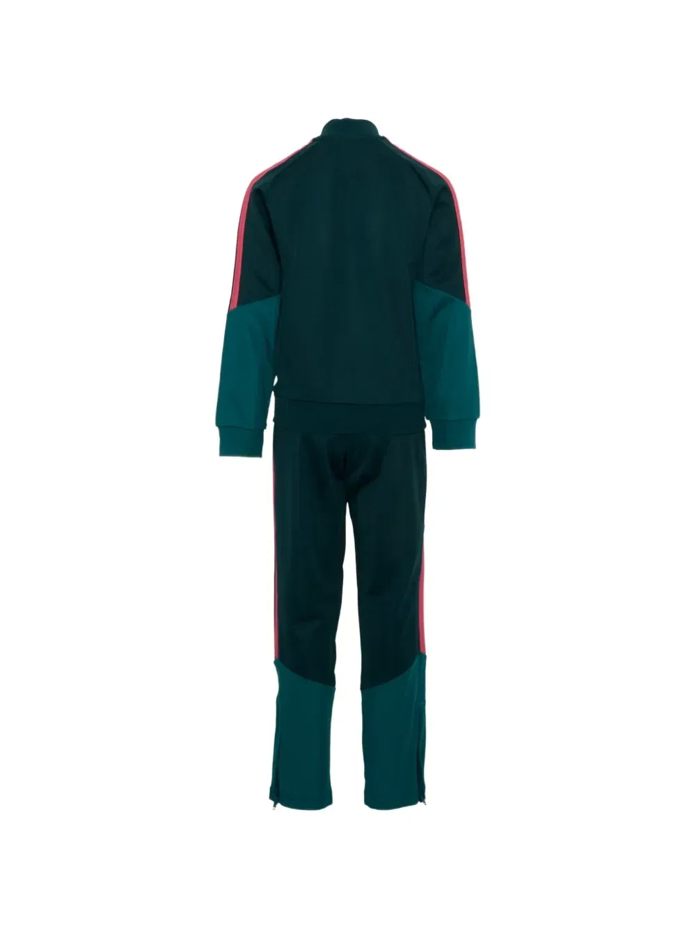 Спортивный костюм X Real Madrid с логотипом и вставками Adidas Kids, зеленый — фото 2