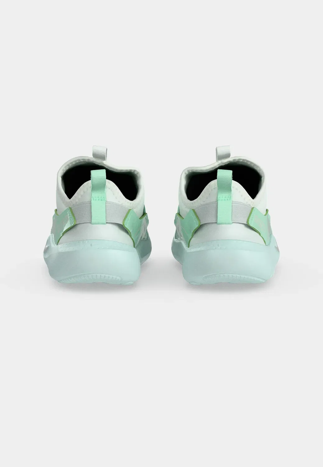 Кроссовки для бега по шоссе Flex Runner 4 TD унисекс Nike Performance, Summit White/Photon Dust/Arctic Green/Barely Green — фото 4