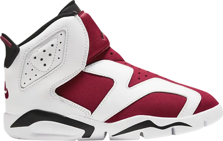 

Кроссовки Air Jordan 6 Retro Little Flex PS Carmine, белый