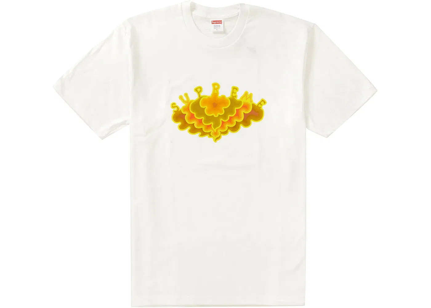 Мужская футболка с принтом Cloud Tee Supreme, White
