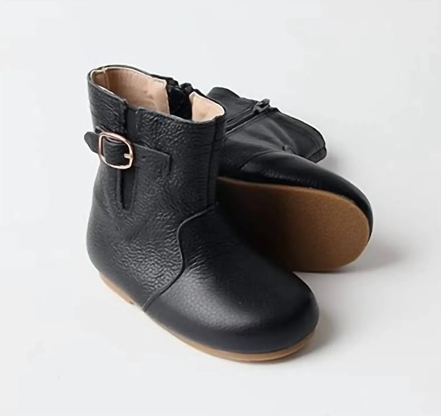 Детские сапоги для девочек с молнией Midnight Riding Boot Little Love Bug, черный — фото 2
