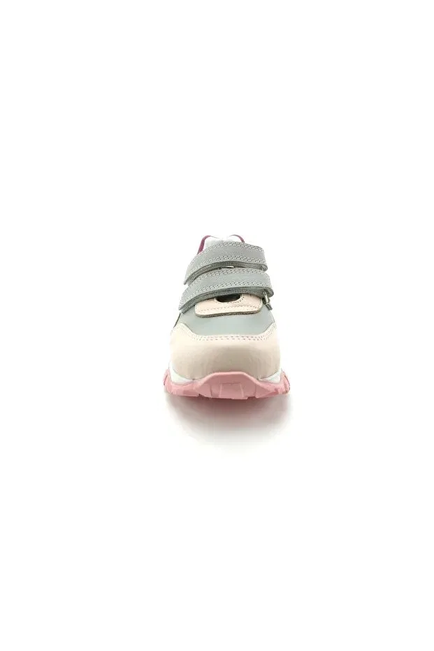 Детские ортопедические кроссовки с липучкой Ortoplus, Gray-Pink — фото 3