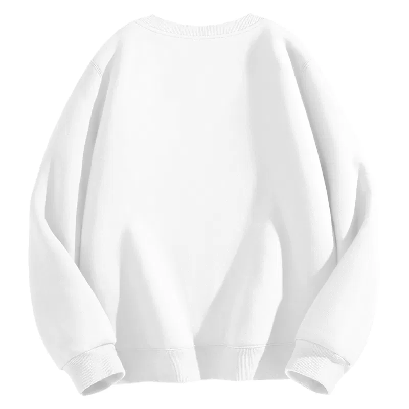 Детский свитшот с принтом MINISO, Cotton Air Layer Soft Skin-Friendly White Floral Gray — фото 4