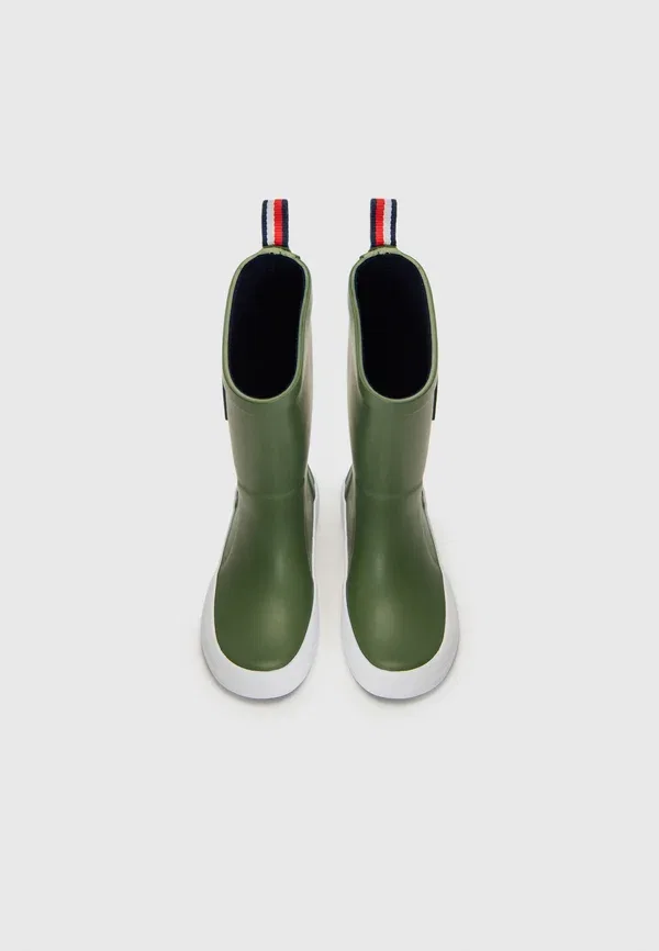 Сапоги водонепроницаемые Rudy Tommy Hilfiger, military green, зеленый — фото 4
