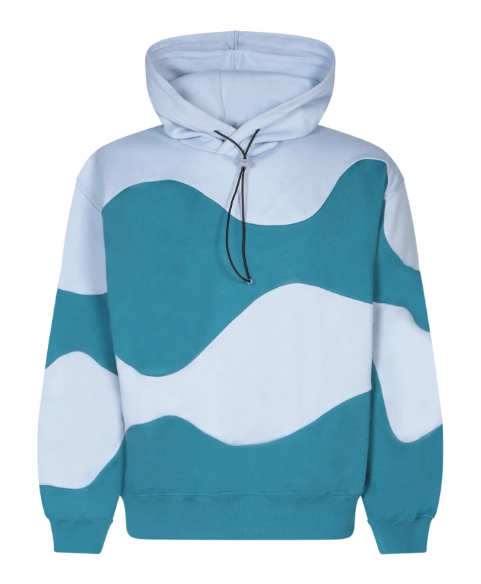 

Синяя толстовка AW23 в комфортном стиле Bonsai, синий