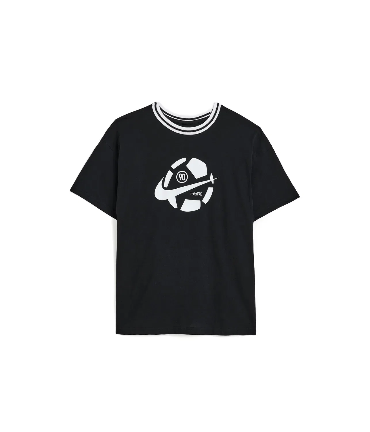Футболка Dri-FIT Total 90 (для маленьких и больших детей) Nike Kids, Black