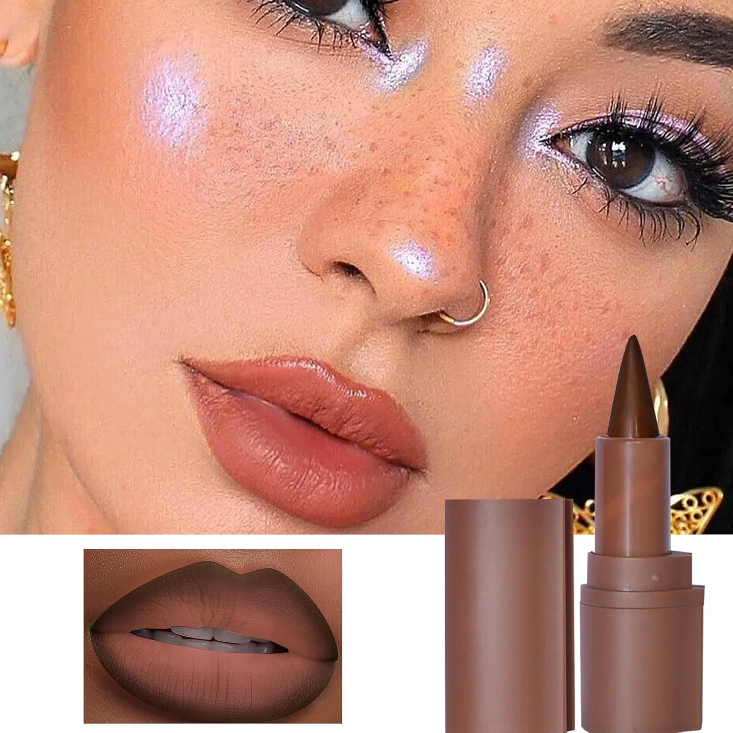 Набор карандашей для губ Velvet Matte Lip Contour Pencil, 06# — фото 2