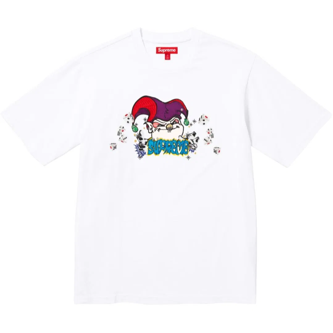 Футболка с принтом Jester, Supreme, Woodland Camouflage — фото 4