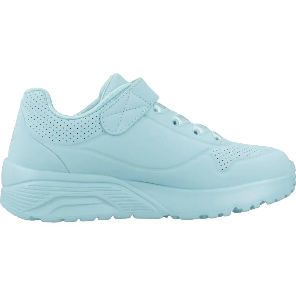Детские кроссовки с блочной подошвой UNO LITE Skechers, BLAU — фото 4