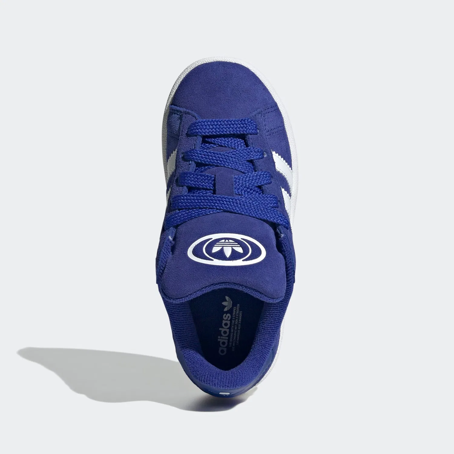 Детские кроссовки с Chunky 3-Streifen Campus 00s Adidas Originals, Semi Lucid Blue/Cloud White — фото 4