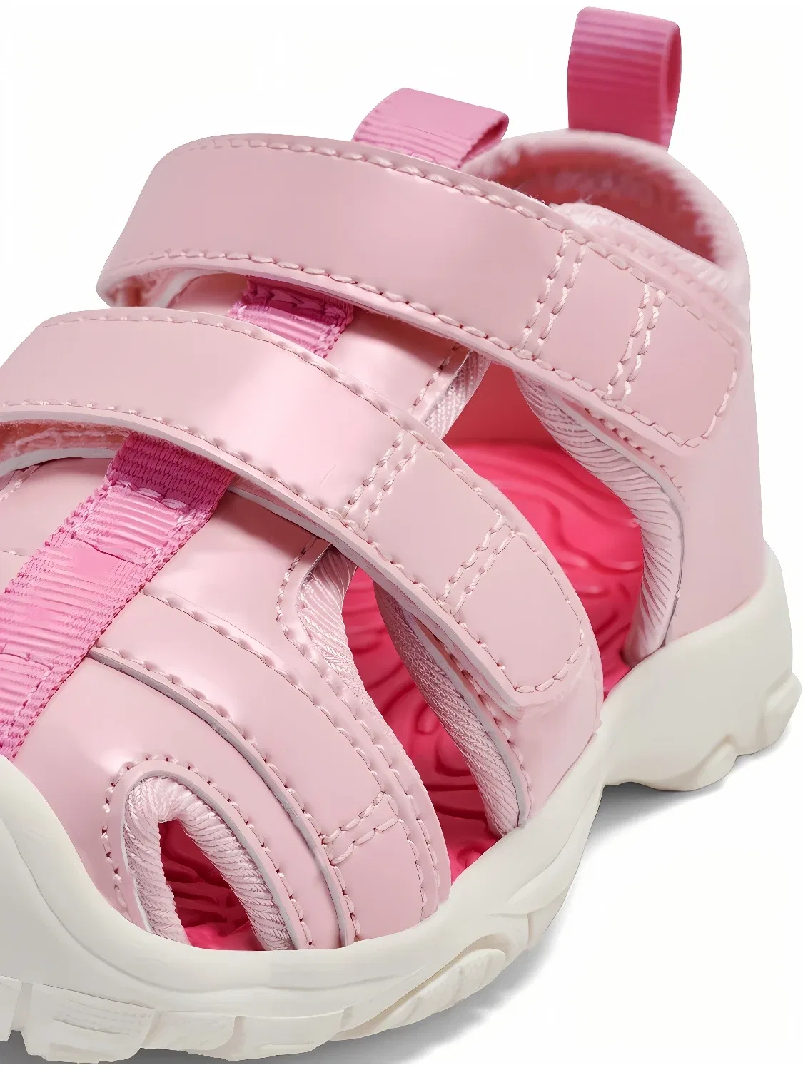 Сандалии детские с застежкой-липучкой Sandal Klettverschluss Infant Hummel, фиолетовый — фото 2