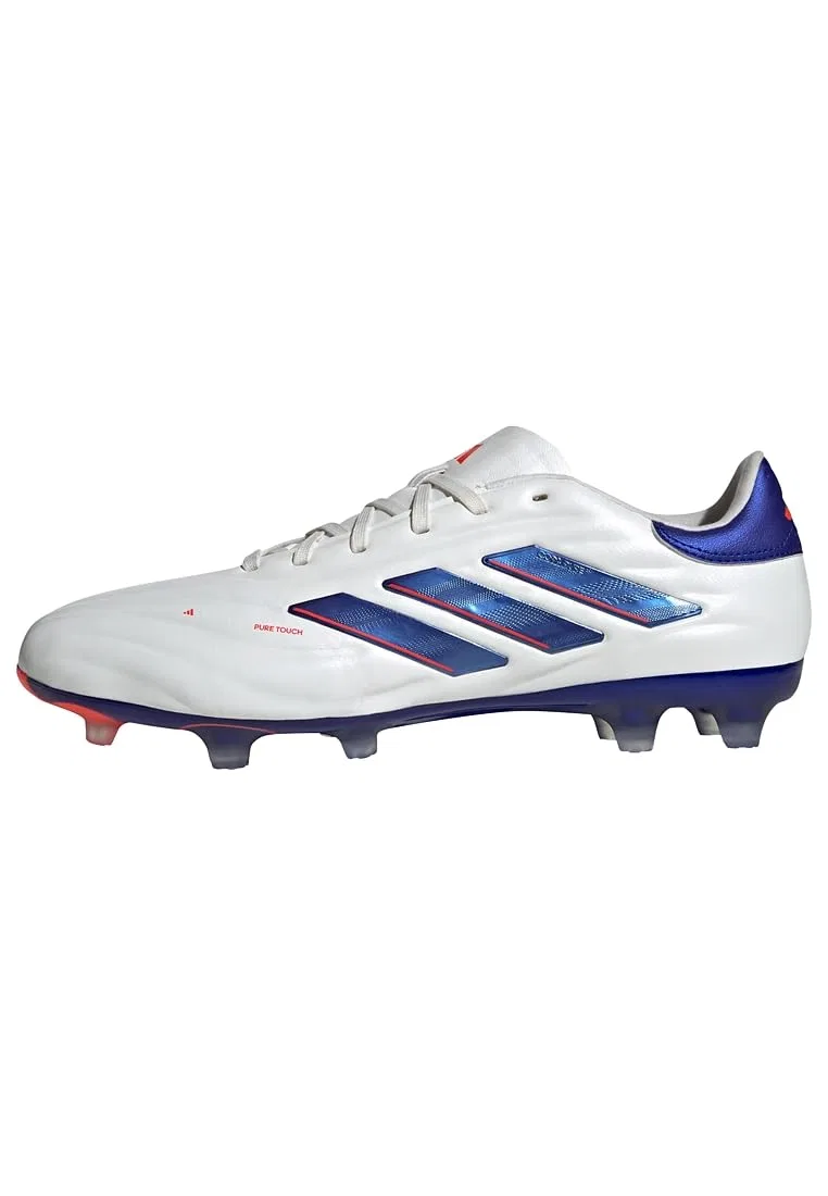 Детские бутсы для девочек с шипами Adidas Copa Pure 2.2 Fg, Lucid Blue/Ftwr White/Solar Red