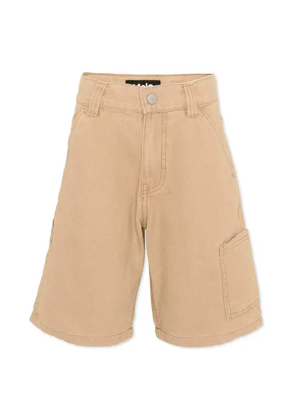 Шорты хлопковые Shorts Molo beige, бежевый